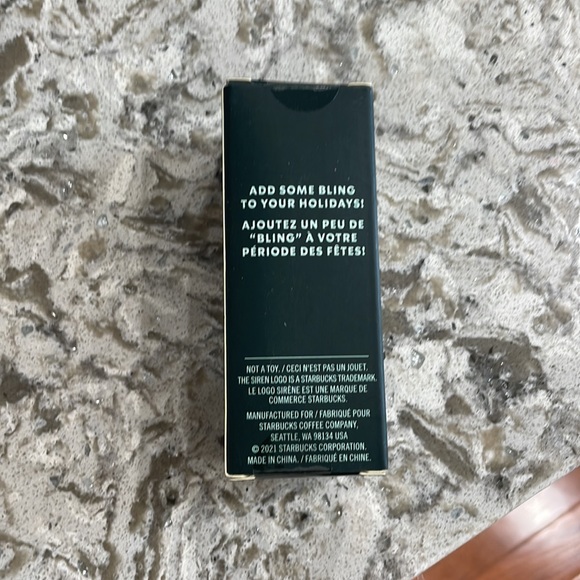 Starbucks icy white cold cup ornament key chain. - Picture 2 of 2